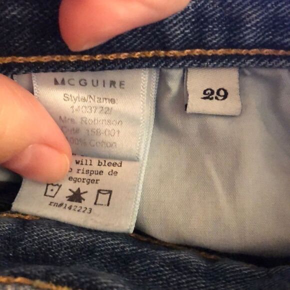 McGuire Mrs. Robinson Distressed Jeans - Picture 8 of 8